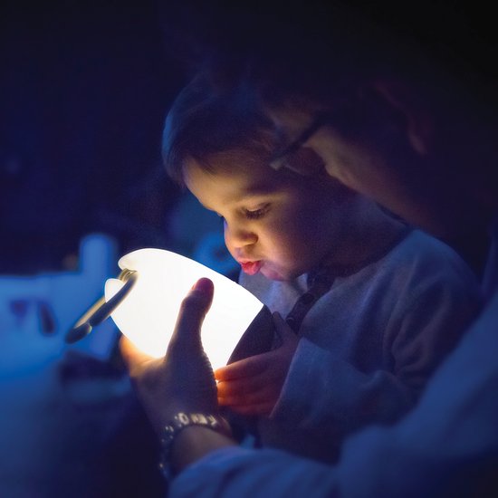 PABOBO Lumiblo LED Nachtlampje Voor Kinderen - Gaat Aan/Uit Door Blazen - Oplaadbaar - Met Timer & Micro-USB - Lantaarn van PABOBO — afbeelding 4