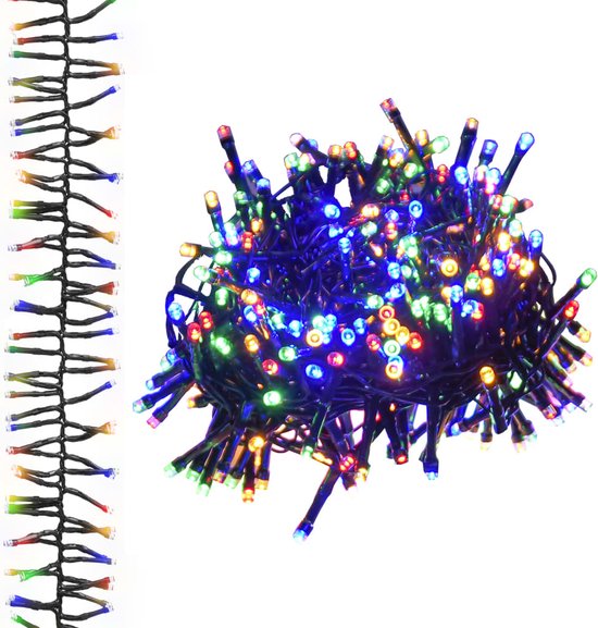 vidaXL Guirlande lumineuse avec 1000 LED Multicolore 20 m PVC | bol