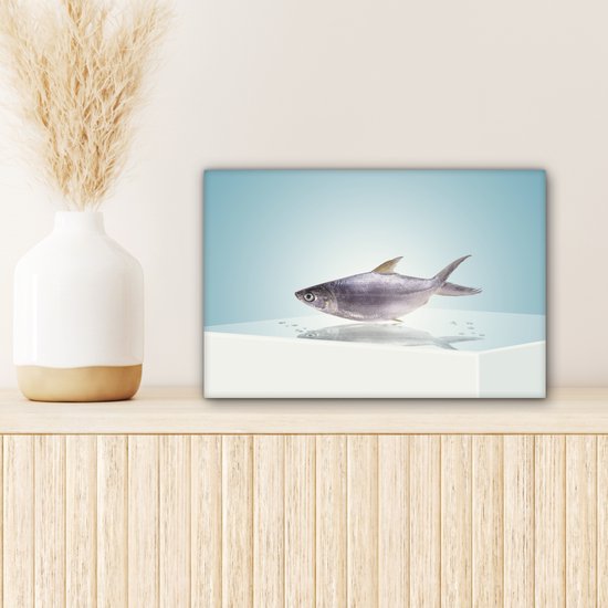 Tableau sur Toile Un Bar Brillant - 30x20 cm - Décoration murale