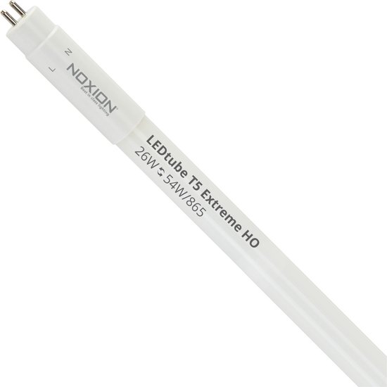 Tube LED T5 Noxion 19W 2610lm - Équivalent 35W, Blanc Chaud 830, Pour Remplacement Facile Sur Ballast électronique