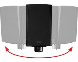 B-Tech BT77 speaker steun Muur Zwart