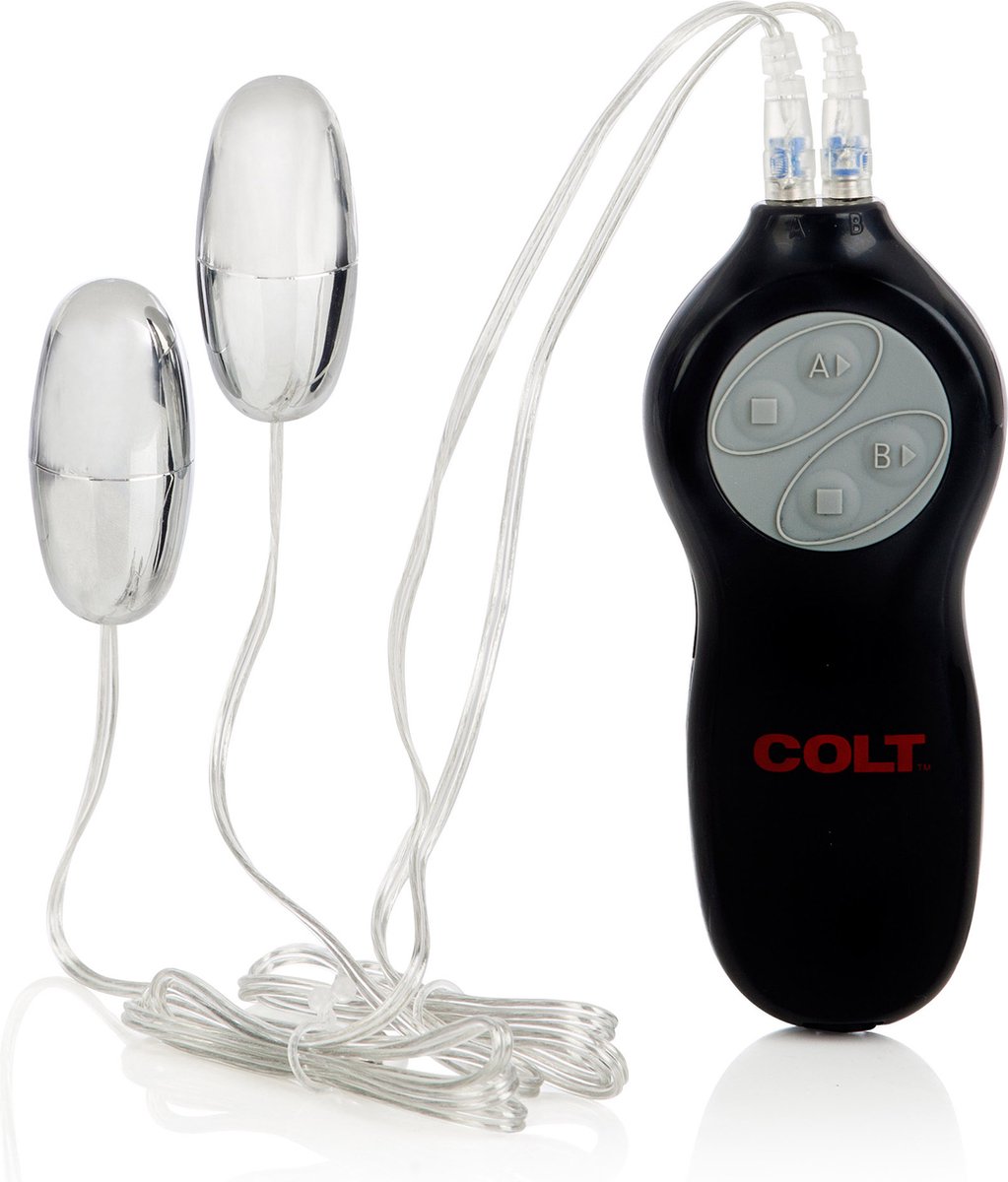 Colt Turbo Bullets - Vibrator - Zwart - 7 functies - Ø 30 mm
