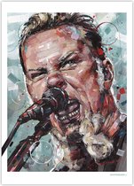 Affiche James Hetfield 01 50x70 cm