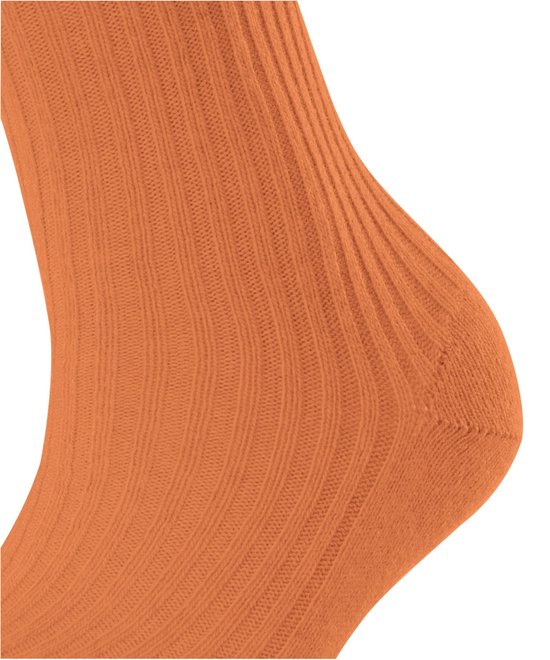 FALKE Cosy Wool Boot damessokken - oranje (tandoori) - Maat: 35-38