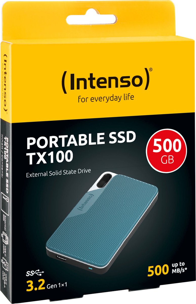 Intenso SSD Premium 1 TB Disque dur externe SSD USB 3.2 (1è gén