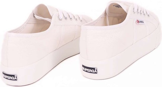 Sneakers Superga 2730 Lame Wit - Streetwear - Vrouwen
