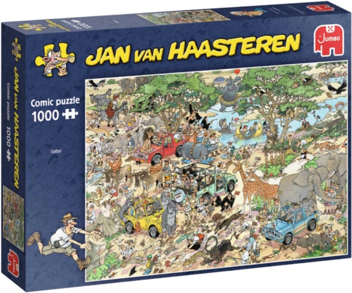 Jumbo Jan van Haasteren Safari 1000 stukjes puzzel bol