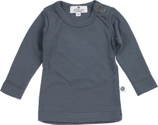 Pull / chemise à manches longues Bébé et enfant en laine - Laine mérinos - Temps orageux - 98