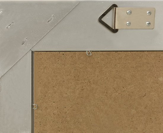 vidaXL Wandspiegel barok stijl 50x40 cm zwart