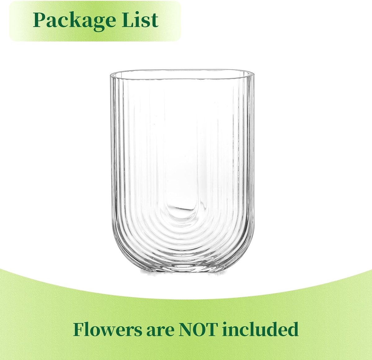 JUNII decoratievaas lichtroze glas voor bloemen 45cm JUNII decoratievaas lichtroze glas voor bloemen 45cm