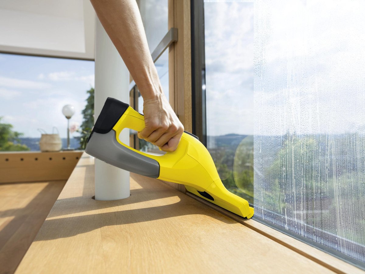  Kärcher - WV 6 Plus - 2-in-1 Window Vacuum Squeegee - Also  Perfect for Showers, Mirrors, Glass, & Countertops - 11 in. Squeegee Blade  : Everything Else