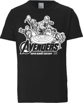 Logoshirt T-Shirt Avengers - Marvel - Heroes United