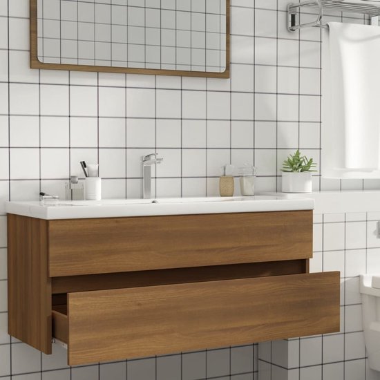 Natuur eiken Badkamermeubels | X²O Badkamers