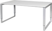 Verstelbaar Bureau - Domino Plus 160x90 grijs - alu frame