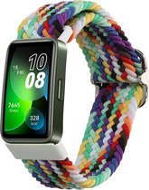 kwmobile nylon bandje voor smartwatch - geschikt voor Huawei Band 8 - - Polsbandje in meerkleurig