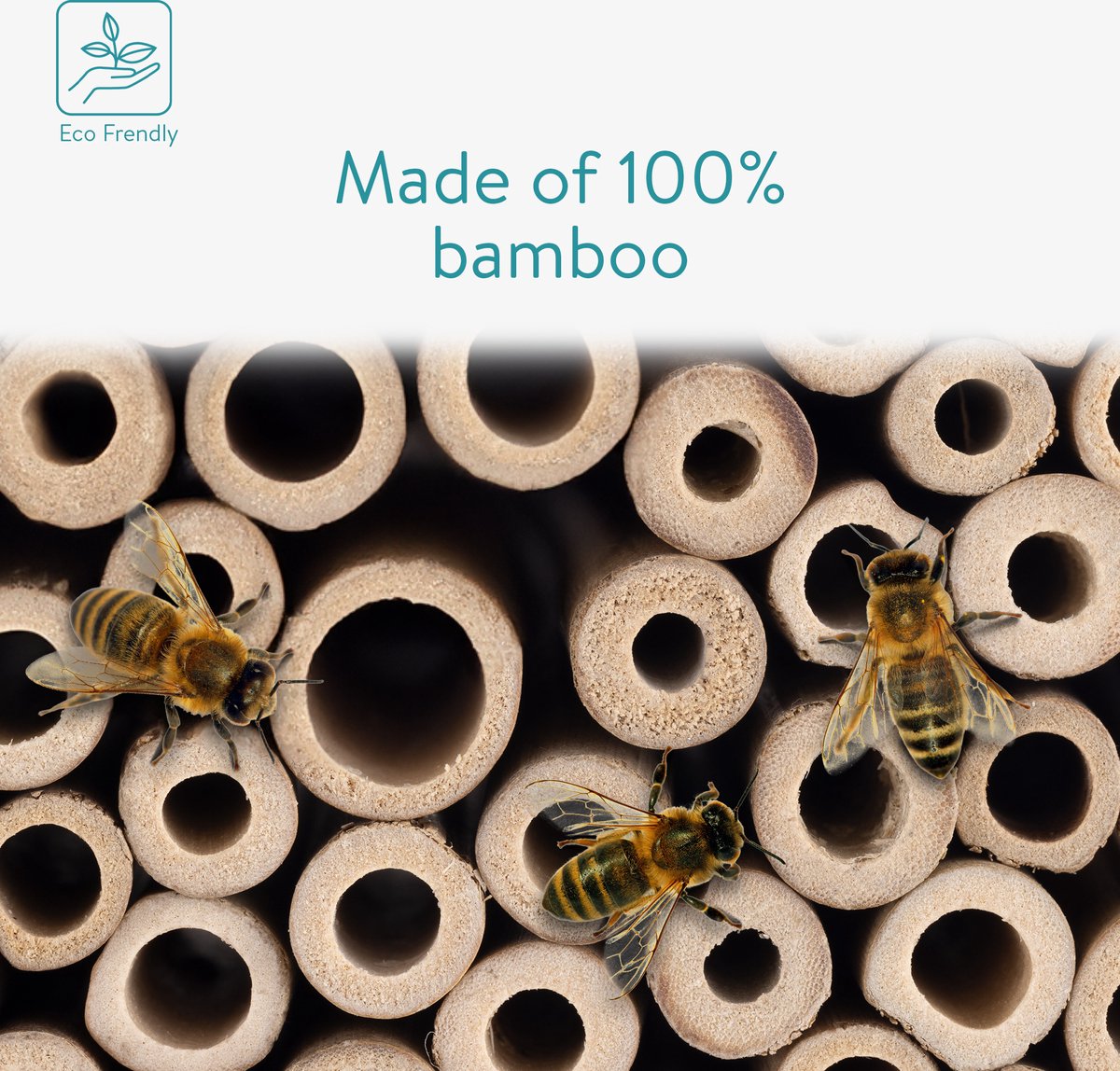 Navaris nestbuisjes voor bijenhotel en insectenhotel - Vulling voor insectenhuis - 200 kokers van papier - Voor bijen, hommels en insecten