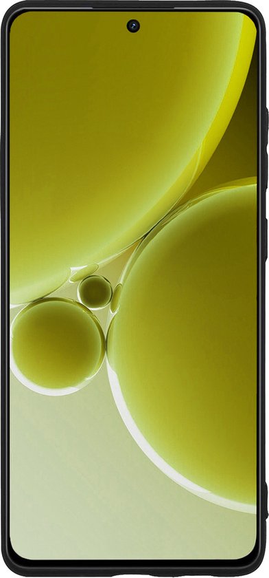 Coque adaptée pour OnePlus Nord 3 Coque en Siliconen avec film de protection d'écran – Coque adaptée pour OnePlus Nord 3 Coque en Siliconen – Zwart