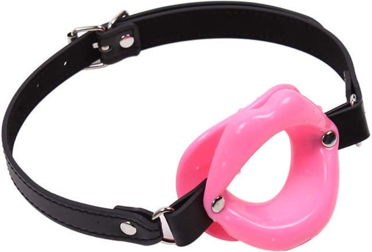 Goedkoopste Erodit® Sexy Lips open mond gag - Siliconen Roze lippen gag - Fetish gag - Open mond gag - Mond gag - O-ring gag - SexToy - BDSM - Sex bondage spel mannen - Erotiek - Seks speeltjes koppels - Mannen - Vrouwen
