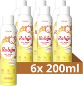 Bol.com Robijn Zwitsal Dry Wash Spray - 6 x 200 ml - Voordeelverpakking aanbieding