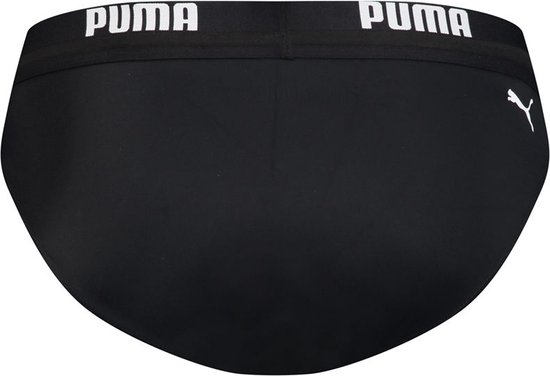 Puma - Zwemslip Logo Band Heren Zwembroek - Maat M - PUMA