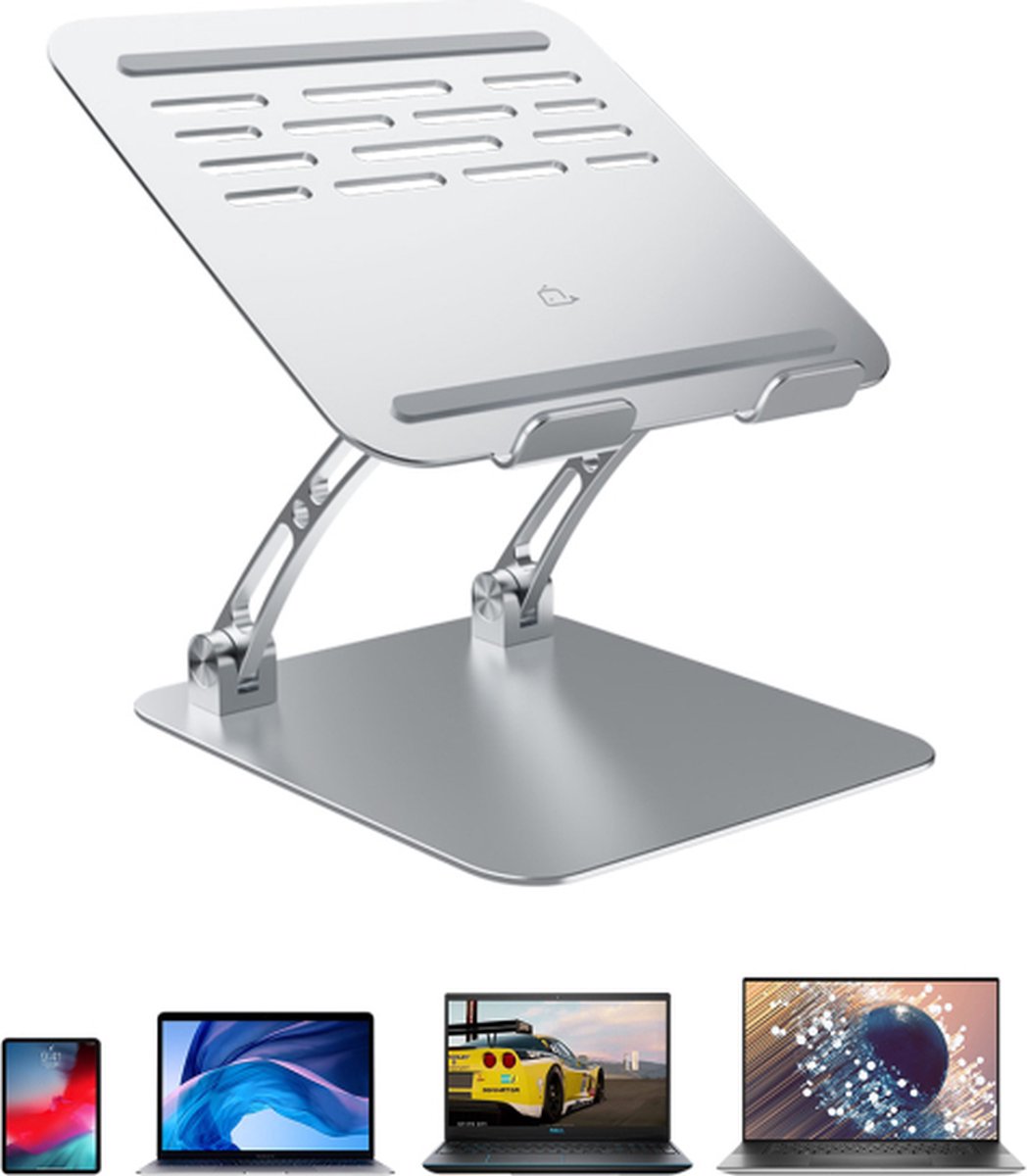 VersaStand Laptopstandaard | perfecte combinatie van ergonomie en stabiliteit