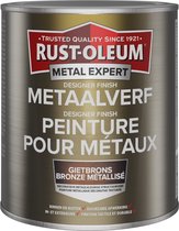 Rust-Oleum Metal Expert Designer Finish Metaal Verf Gietbrons 750ml