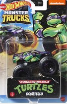 Hot Wheels truck Teenage Mutant Ninja Turtles Donatello - monstertruck 9 cm schaal 1:64