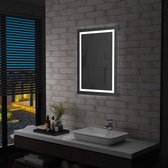 The Living Store LED-spiegel Badkamer - 60 x 80 cm - Verlichting - IP44
