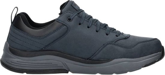 Skechers Relaxed Fit: Benago - Chaussures à lacets basses pour homme - bleu - Taille 39,5