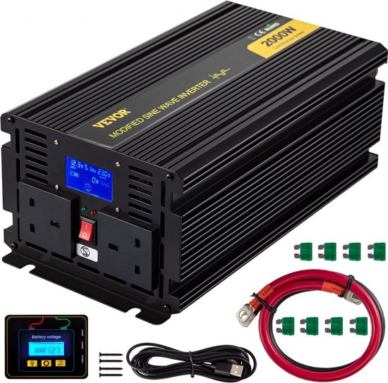 ZUIVERE SINUS OMVORMER 1500 Watt - 24V - Camper- & Caravan Service Heerle ZUIVERE SINUS OMVORMER 1500 Watt - 24V - Camper- & Caravan Service Heerle