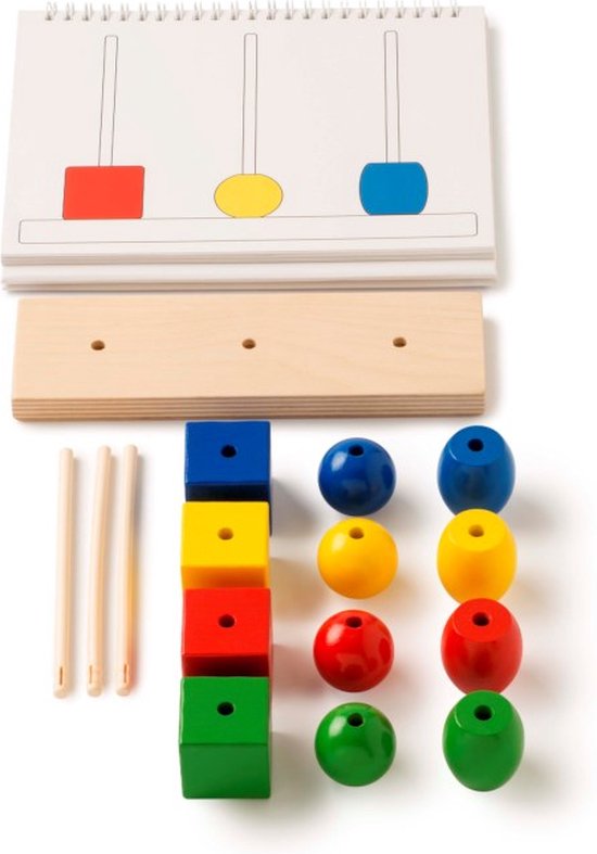 Toys for Life 'Bouw de toren' - Vormen en kleuren leren - Educatief speelgoed - 3 tot 6 jaar