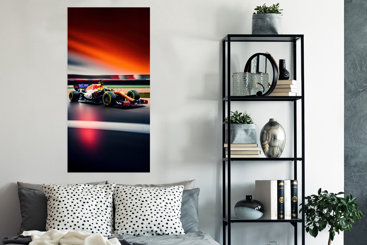 Poster Auto - Formule 1 - Circuit - Raceauto - 60x120 cm