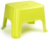 Forte Plastics Keukenkrukje/opstapje - Handy Step - groen - kunststof - 40 x 30 x 28 cm