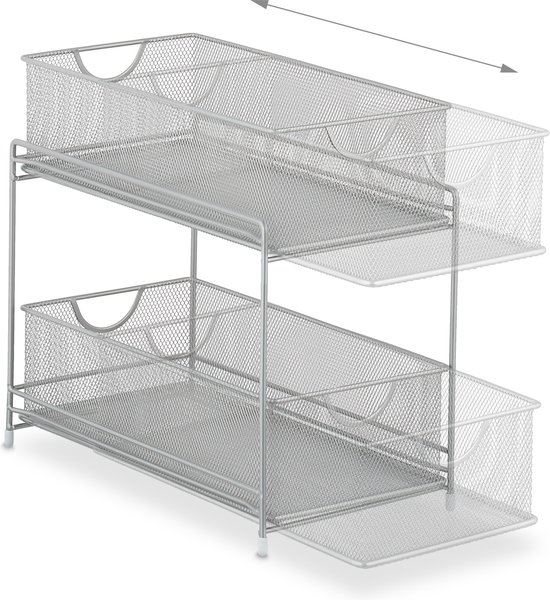 Keuken organizer met 2 schuifmanden kopen