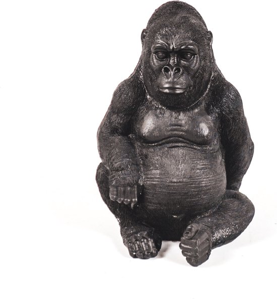 Housevitamin Zwarte Gorilla -25x35x23 cm