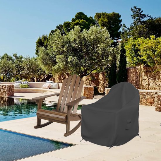Housse de protection pour chaise de jardin - Housse anti-poussière