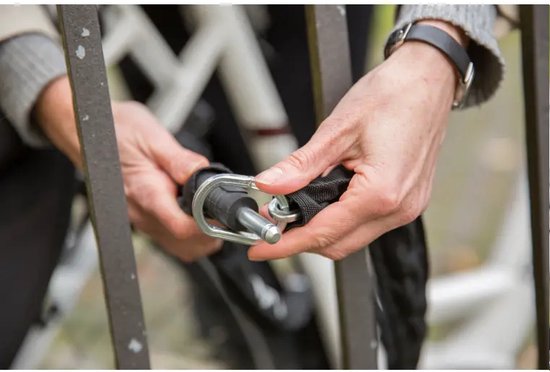 100cm insteekketting voor AXA Imenso L/XL en Block XXL sloten - ULC plug in - Zwart van AXA — afbeelding 3