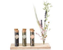 Het Theeplankje Iets te Vieren - theeplank, thee proeverij pakket, thee cadeau, thee pakket, thee geschenk, verjaardag cadeau, cadeau set, gift set, brievenbus cadeau