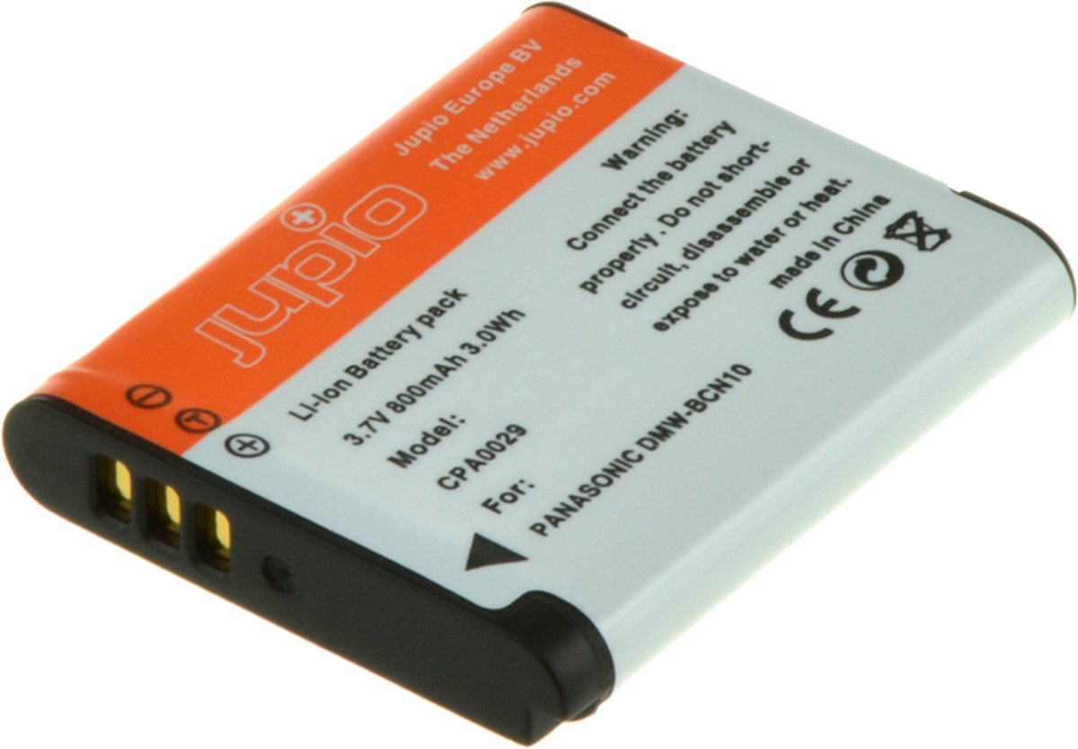 Jupio DMW-BCN10 for Panasonic / BP-DC14 for Leica 800 mAh - Accu Camera