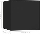 vidaXL-Tv-wandmeubel-30,5x30x30-cm-zwart