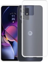 Cazy Soft TPU Hoesje geschikt voor Motorola Moto G54 5G - Transparant
