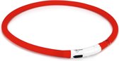 Beeztees Safety Gear Dogini - Halsband Hond - Rood - 70 cm
