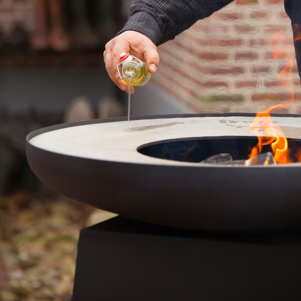 RedFire Orion Fire Bowl - Ø 80 cm - Black