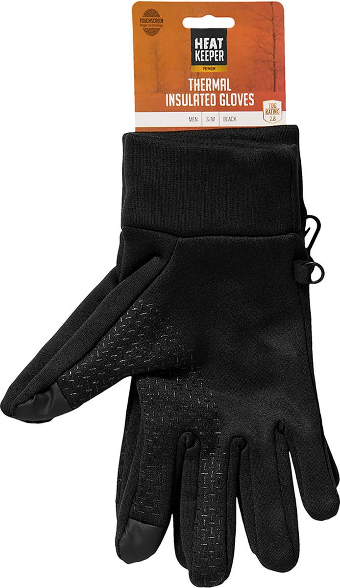 Heatkeeper Gants thermique Homme Mega Noir HEAT KEEPER