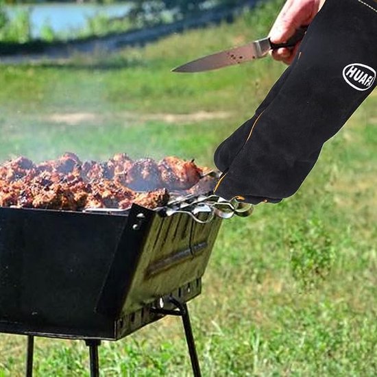 Gants de Barbecue en Silicone antidérapants EN407 pour Barbecue