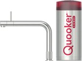 Quooker Front met COMBI Boiler 3-in-1 kokend water kraan - RVS