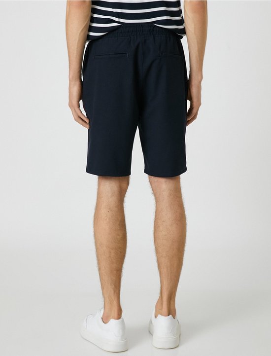 Koton Babyboys Basic Shorts – Mit Kordelzug, Marine, Größe 3/4 Jahre, 100% Baumwolle
