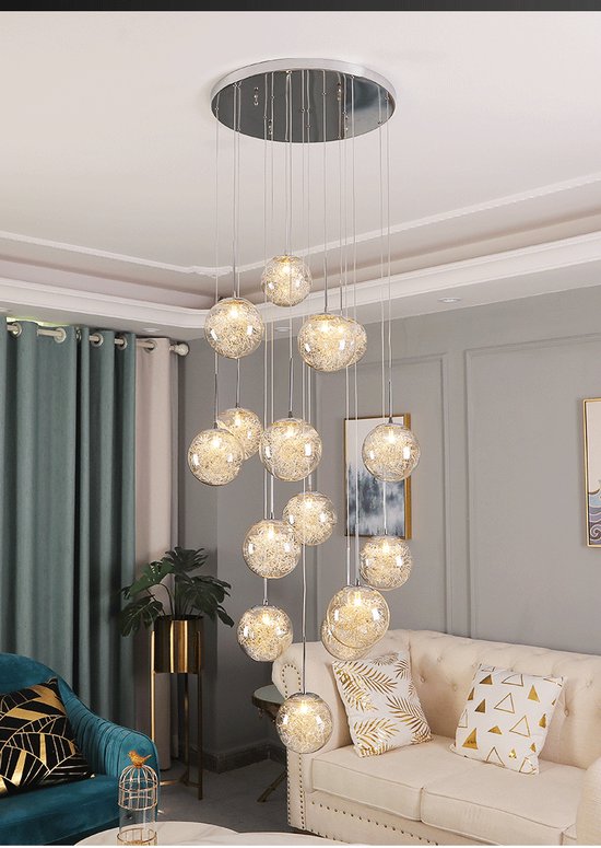 Lustre Moderne LED Escalier Duplex Bar