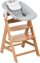 Hauck Alpha Kinderstoel - Newborn Set Pre - FSC® - gecertificeerd – Nature Grey