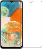 Case2go - Protecteur d'écran pour Samsung Galaxy A23 - Case Friendly - Glas Trempé - Transparent